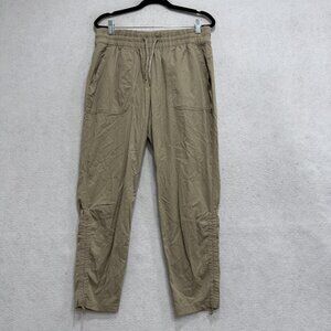 The North Face Jogger Pants Womens Large Beige Hiking Stretch Travel NF0A3SWM